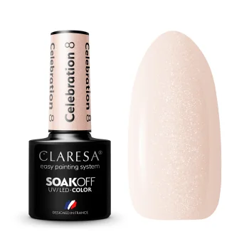 Claresa CELEBRATION 8 Hybrid Nail Polish, 5g