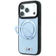 BMW Kevlar Ring Stand 360 MagSafe case for iPhone 18 Pro / 17 Pro, blue