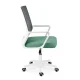 Ergonominė biuro kėdė Sofotel Corta 131379, pilka-žalia