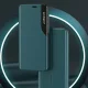 Atverčiamasis dėklas iPhone 13 Pro Max Eco Leather View Case su stovu, oranžinis