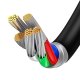 Baseus Superior USB Type C to Apple iPhone Lightning Data Charging Cable, PD, 20W, 1m, Black