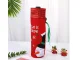 Christmas Bottle Cover Snowman, Red