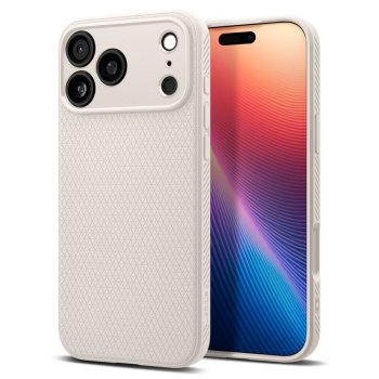 Spigen Liquid Air Phone Case Cover iPhone 17 Pro Max - Titanium