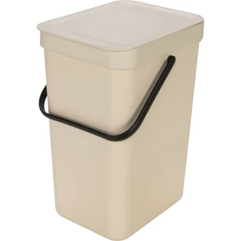 Šiukšliadėžė Brabantia Sort & Go, 12 l, Soft Beige