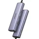 Ugreen CM512 6-in-1 USB-C šakotuvas (3x USB 3.0, HDMI, RJ45, USB-C PD), pilkas