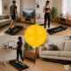Elektrinis bėgimo takelis MOVEPRO Walking Pad 1-10 km/h su pulteliu