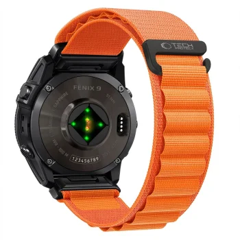Tech-Protect Nylon Pro strap for Garmin Fenix (51 mm), orange
