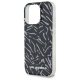 Karl Lagerfeld dėklas iPhone 16 Pro Max telefonui Zebra su viršele, violetinis