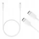 Samsung EP-DA905BWE USB-C į USB-C laidas 1m 3A, baltas