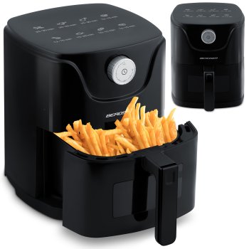 Berdsen BD-654 Air Fryer, 2.5 L, 1000 W, Black