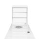 Manicure Desk 310 with Built-in Dust Collector Right, White