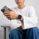 Tech-Protect Nylon Sport dirželis Apple Watch 44 / 45 / 46 / 49 mm, smėlio spalvos