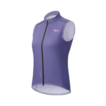 Rockbros MJ008 TVI Windproof Women's Cycling Vest L - Purple