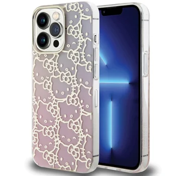 Dėklas iPhone 13 / 13 Pro Hello Kitty, rožinis