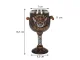 Dekoratyvinė vikingų taurė, 160 ml, juoda