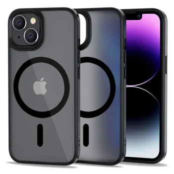 Tech-Protect MagMat MagSafe dėklas telefonui iPhone 14, matinė juoda