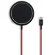 Ferrari belaidis indukcinis įkroviklis 15W MagSafe, juodas