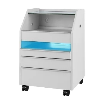Activeshop 984 Podiatry Trolley with UV Sterilizer, Grey