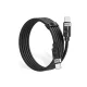 Orico CDX 60W 3A USB-C į USB-C laidas, 1m, Juodas