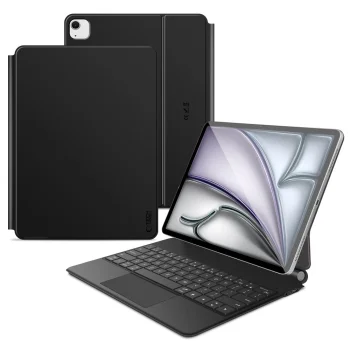 Tech-Protect Smartcase Magnetic Keyboard Case for iPad Pro 12.9 / Air 13, Black