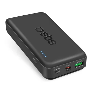 SBS TTBB20000PD20K išorinė baterija, 20000 mAh, 20W PD, juoda