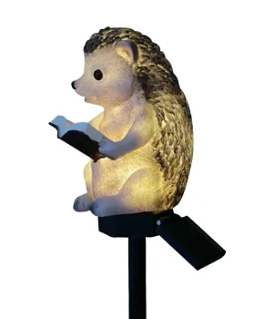 Solar Garden LED Lamp Hedgehog, Warm white