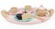 Bakalu Wooden Tea Set with Tray and Sweets, 12 Pieces
