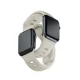 3mk silikoninis dirželis Apple Watch 38/40/41 mm, baltas