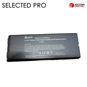 Extra Digital Apple MacBook 13" A1185 nešiojamojo kompiuterio baterija, 5600mAh