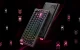 Belaidė mechaninė žaidimų klaviatūra Onikuma MT706 RGB, juoda