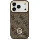 Guess iPhone 17 Pro deklas 4G Strass Logo MagSafe, rudas