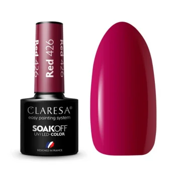 Claresa Red 426 Hybrid Nail Polish, 5g