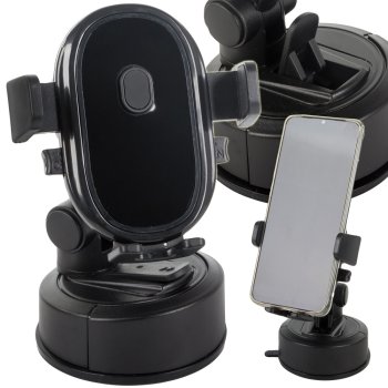 Universal Car Phone Holder for Windshield / Dashboard (6-8.5cm)