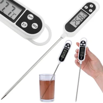 Kitchen Thermometer with Probe, 24 cm