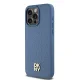 DKNY dėklas iPhone 15 Pro Max telefonui su MagSafe, mėlynas