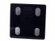 Išmaniosios analitinės vonios svarstyklės su Bluetooth, 180 kg, juodos