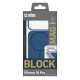 SBS Block Case dėklas telefonui iPhone 18 Pro su MagSafe, mėlynas