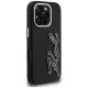Karl Lagerfeld dėklas iPhone 16 Pro Max telefonui, juodas