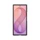 Samsung Silicone Magnet dėklas Galaxy Z Fold 8 su 2 plėvelėmis, violetinis