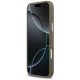 Guess Grained Big 4G Classic Logo dėklas iPhone 17 Pro Max, rudas