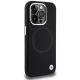 BMW Signature Liquid Silicone MagSafe dėklas skirtas iPhone 15 Pro Max, juodas