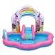 Bestway Disney Princess pripučiamas žaidimų centras su čiuožykla 221x193x140 cm