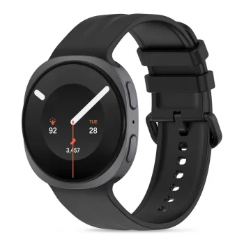 Tech-Protect Silicone Evo dirželis laikrodžiui Samsung Galaxy Watch 40 / 44 / 46 mm, juodas