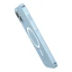 Baseus Crystal Series magnetinis dėklas iPhone 14 Plus + apsauginis stiklas