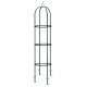 Sodo pergola kolona Plonos 200 cm juoda