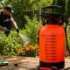 Slėginis purkštuvas su ilgu antgaliu ir diržu 5L, Oranžinis