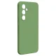 Etteri Silicone Case dėklas Samsung Galaxy S24 FE, šviesiai žalias