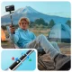 Monopodas ir asmenukių lazda Tech-Protect GA100 GoPro / DJI kameroms Juoda