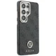 Guess 4G Rhinestone Round Logo MagSafe dėklas Samsung Galaxy S26 Ultra, juodas