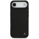 Mercedes Leather Large Laurel Leave MagSafe dėklas telefonui iPhone Air, juodas